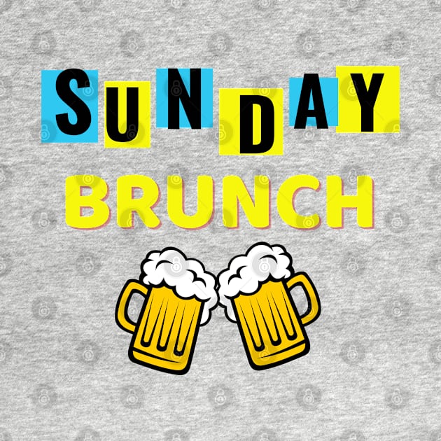 Sunday Brunch Drinking / Sunday Brunch Drinking Funny by Famgift